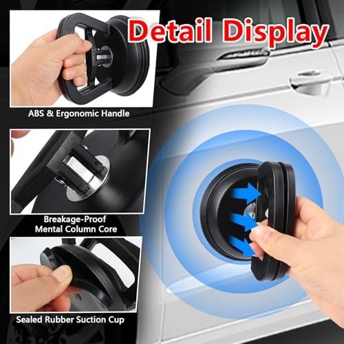 3PCS Dent Puller, Car Dent Puller for Car Dent Repair, Suction dent puller kit