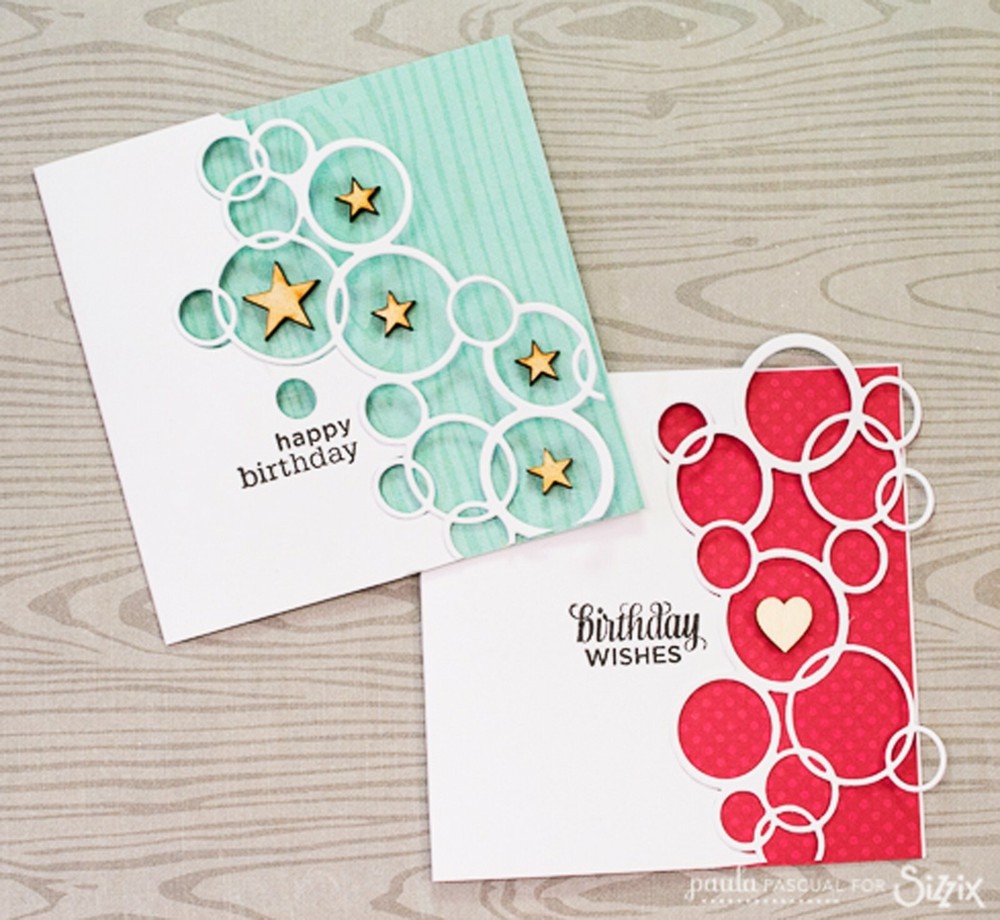 Sizzix Thinlits Bright Bubbles die #661166 Retail $14.99