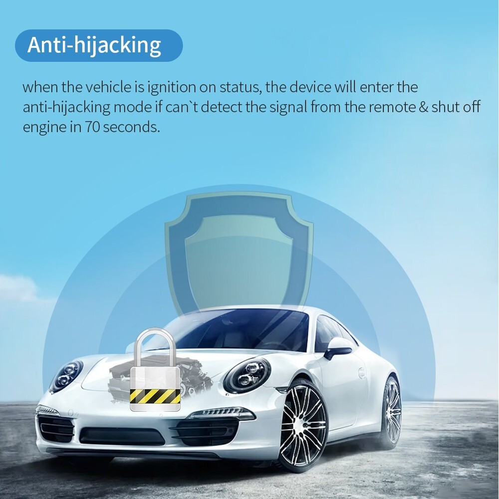 EASYGUARD RFID immobilizer Anti-Theft car Wireless Immobilizer Security System