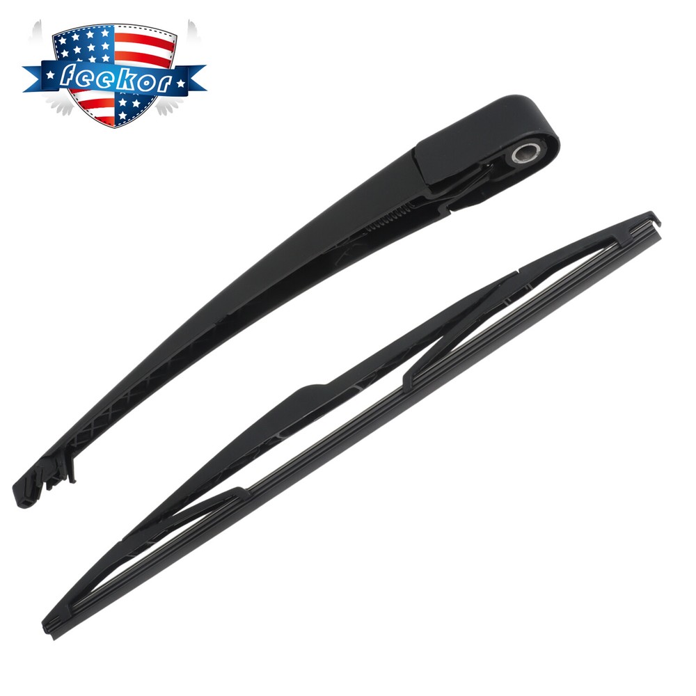 Rear Windshield Back Wiper Arm Blade Set Fits for 2004-2009 Mazda 3 Hatchback