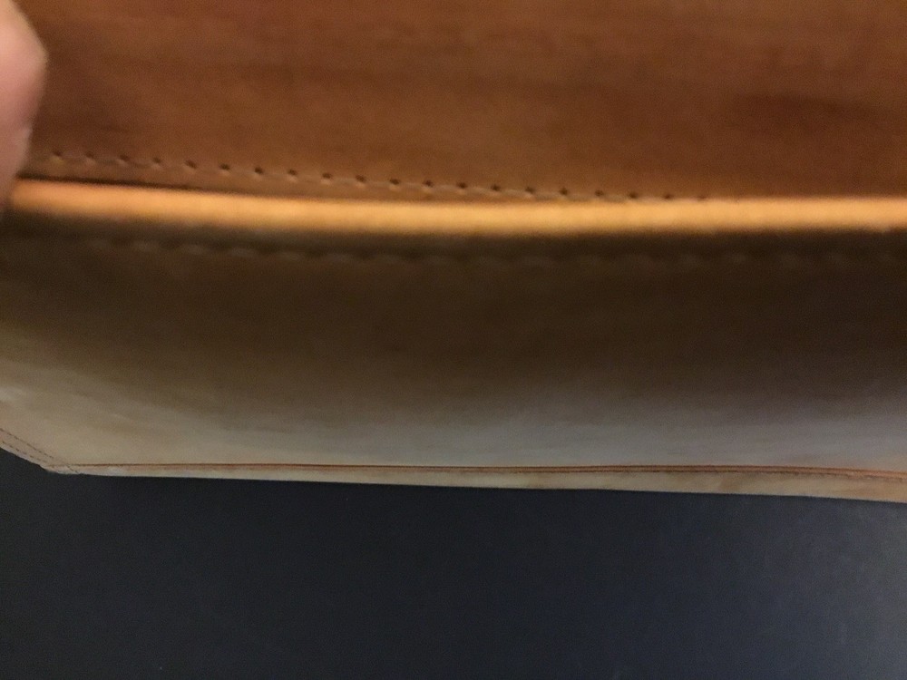 Custonmade Envelope Swede Cowhide Briefcase