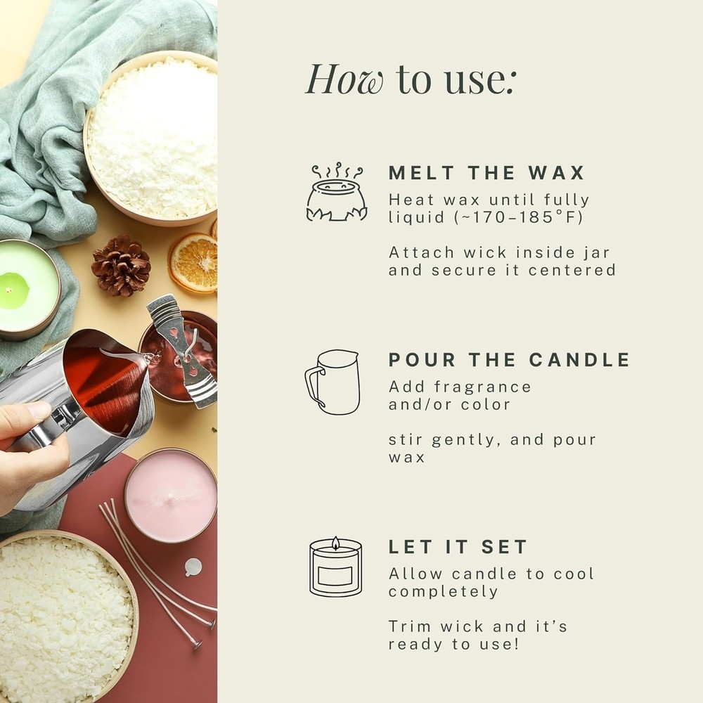 Gift-Worthy Soy Candle Making Bundle