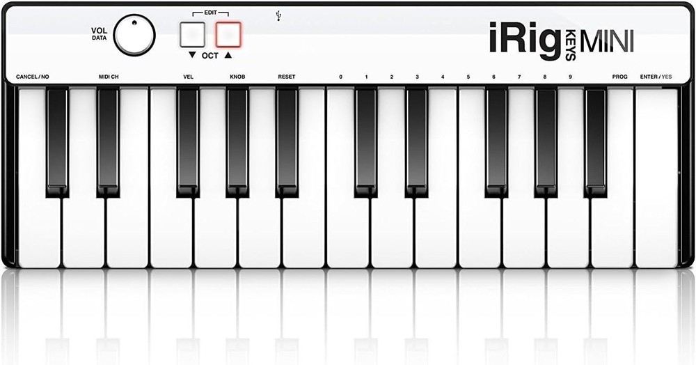 Ik Multimedia Irig Keys Mini 25-key Midi Controller Iphone+Ipad+Android Open Box