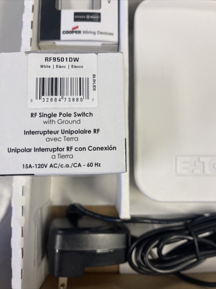 Eaton Home Automation Bundle Includes- (Homect, RF9540-ND, RF9501D)