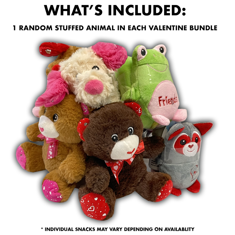 Valentines Candy Gift Box 100 Count Variety Pack, Chocolate, Care Package