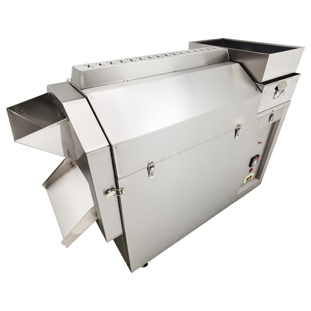 55 Lbs Automatic Heating Roasting Machine Drum Roaster for Nuts Coffee Bean 220V