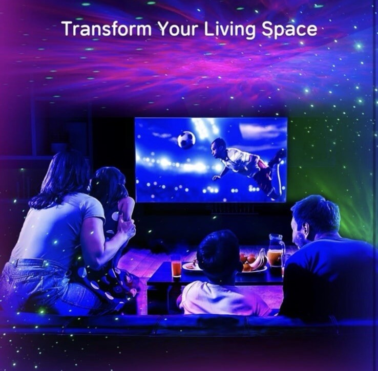 Star Projector, Nebula Galaxy Projector for Bedroom, Starry Ceiling Led Lamp