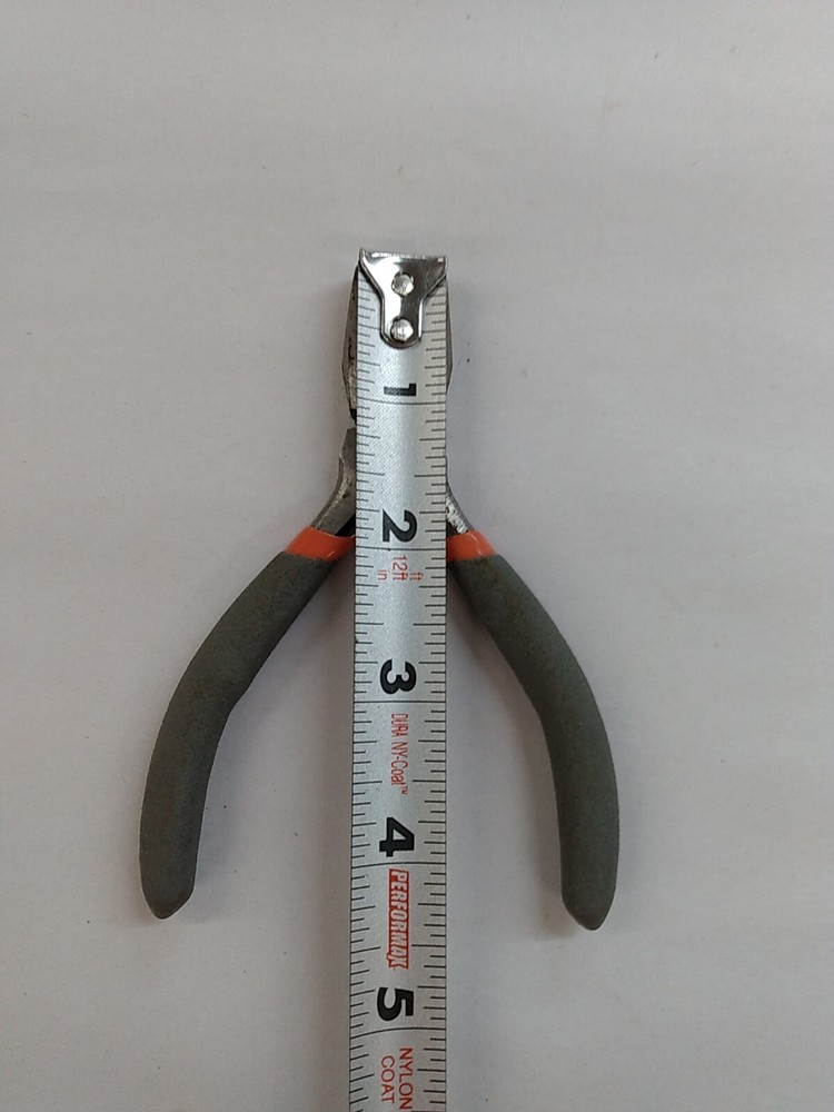 HDX Pliers 5" Gray Rubber Comfort Grip