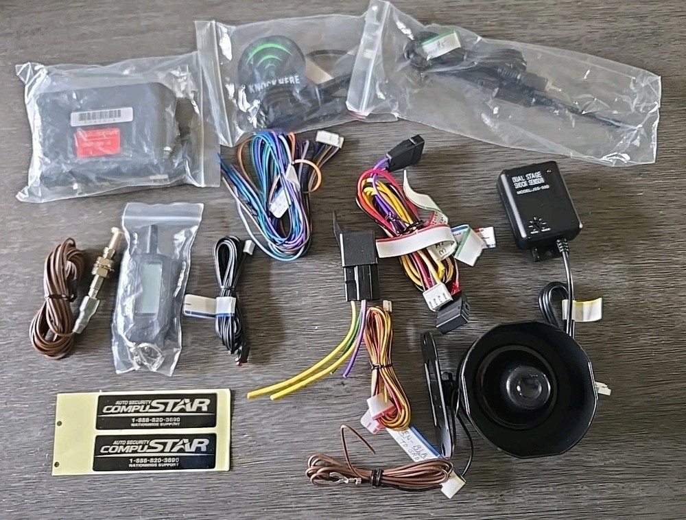 FIRSTECH COMPUSTAR SHF 2W-A REMOTE START/ALARM FUNC ALL THAT'S SHOWN, UNTESTED