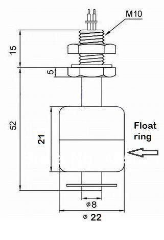 MySpool Water Level Alert with Text Message and Email Notifications, white