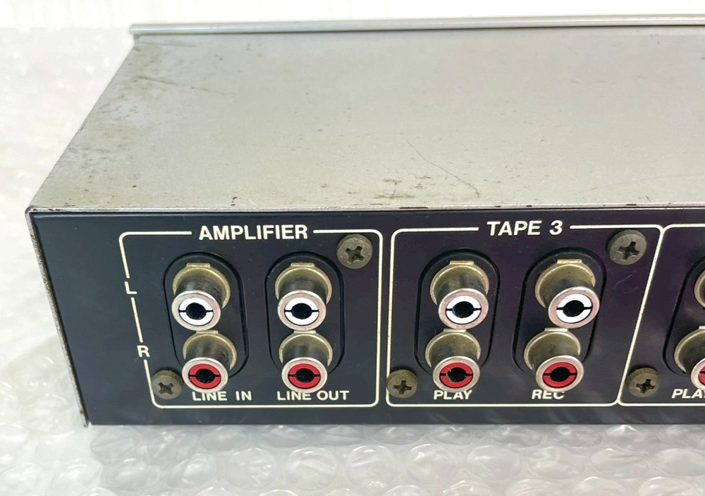 AKAI DS-5 Tape Deck Selector Silver Passive 4-deck Monitor Switch Unit