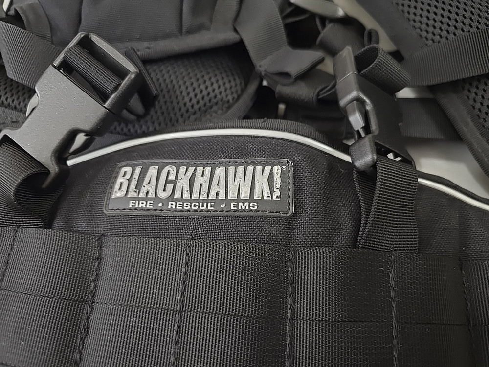 Blackhawk! Prototype Vest & Backpack Set Black