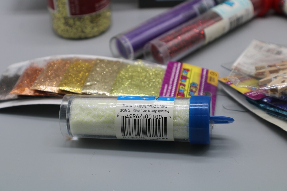Glitter art supplies