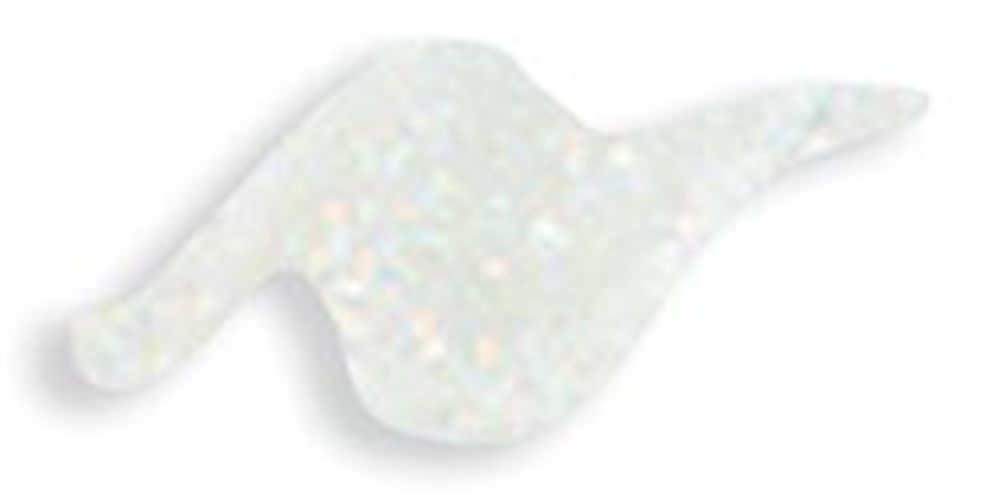 Scribbles 3D Fabric Paint 1oz-Glittering - Crystal