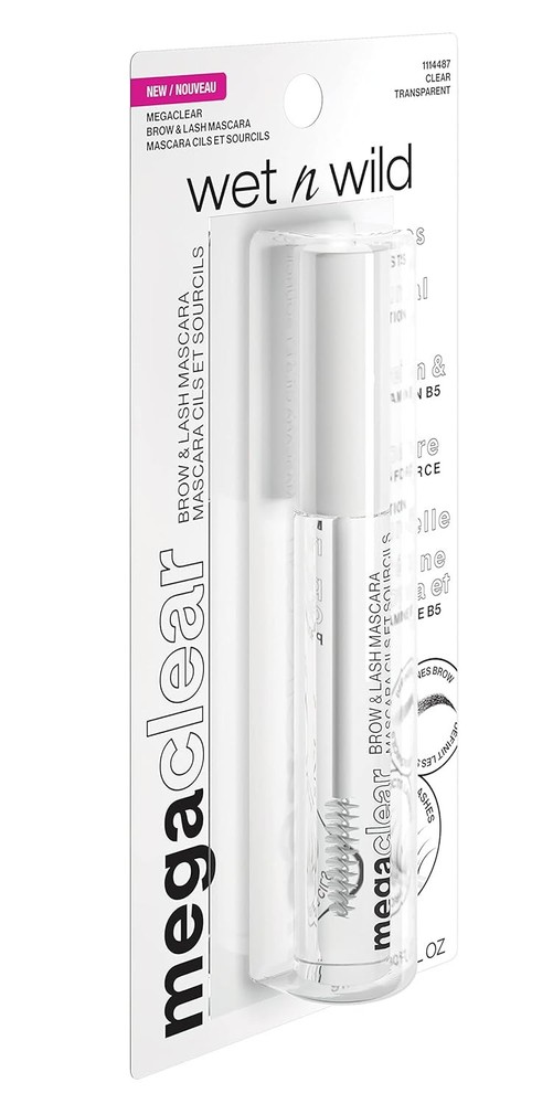 Mega Clear Brow & Lash Mascara - Sculpts Brows, Defines Lashes Fixing EYEBROW