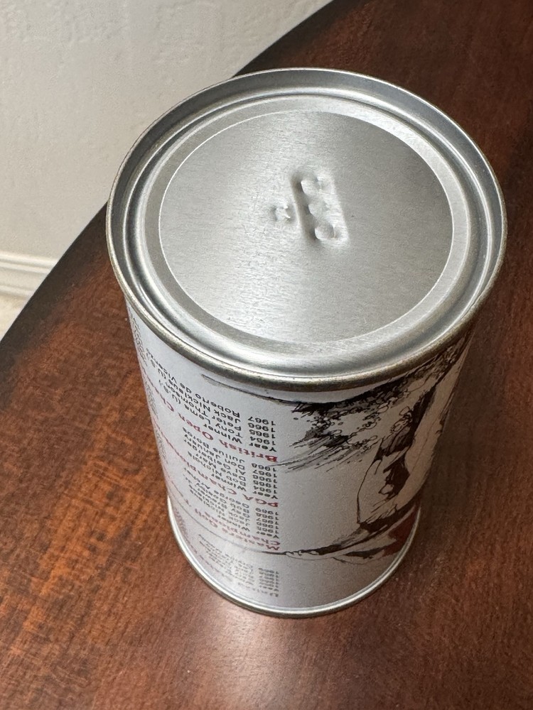 Iron City Golfers US Open Masters PGA British - Empty Beer Can - pull tab can