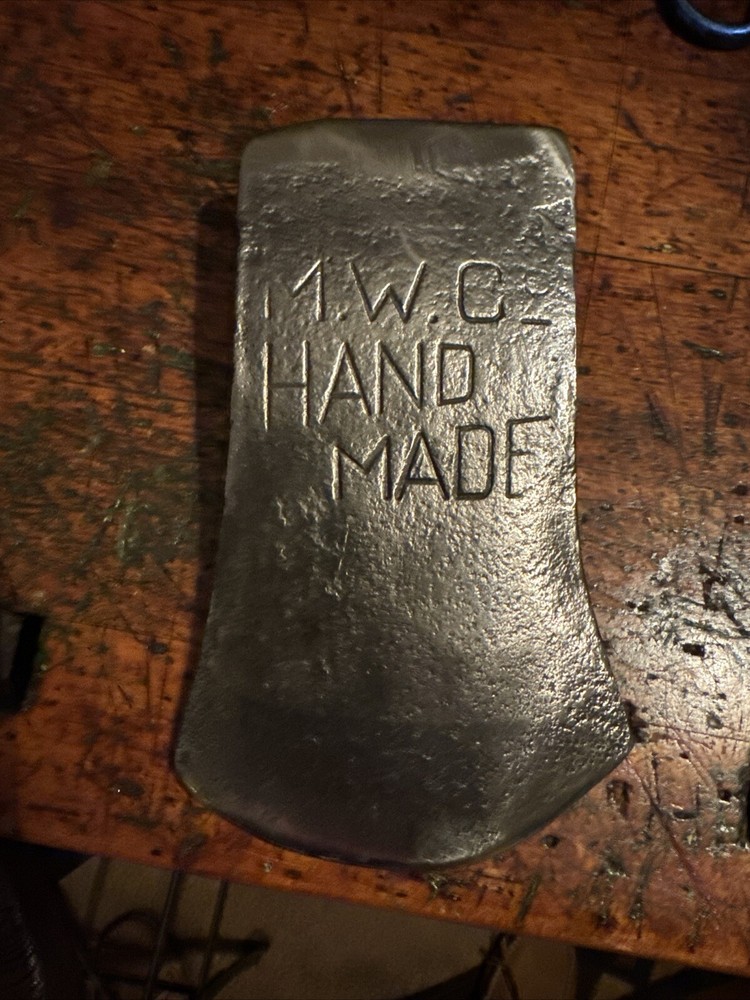 M.W.H. Co Marshall Wells Hardware Hand Made Single Bit Axe