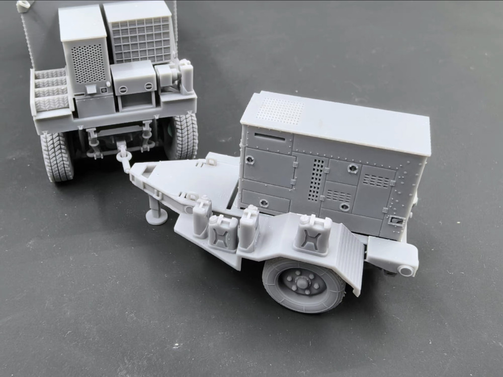 3D printed 1/87 Modern US AN/VPC-95 Communication Subsystem Unpainted model Kit