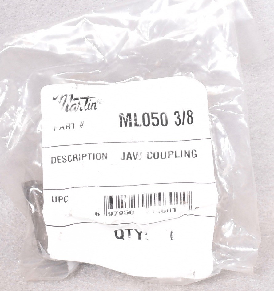 MARTIN ML050 3/8" JAW COUPLING