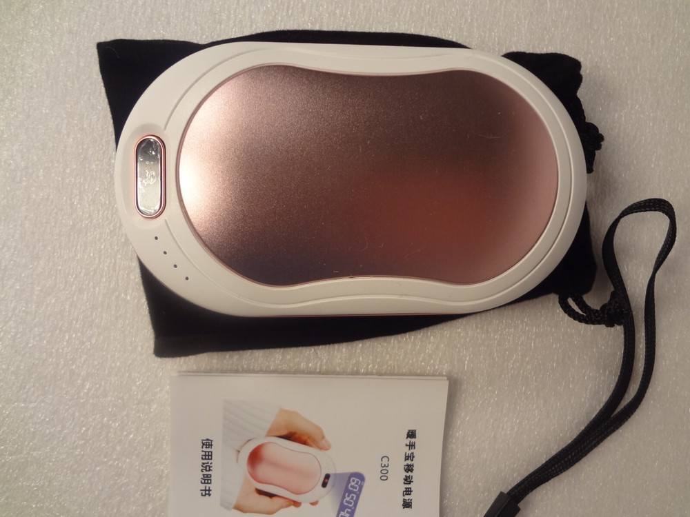 Hand Warmer Flashlight Massager, Rechargeable with USB or Micro USB(not included