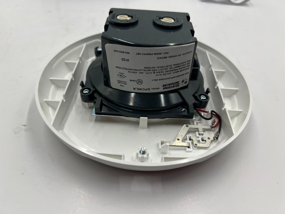 System Sensor SPCWLA Round Ceiling Mount Alarm Speaker 25/70 VRMS White