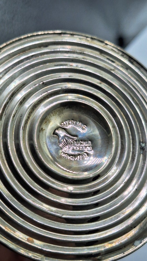 Sterling Silver Scrap Candle Holder Weighted