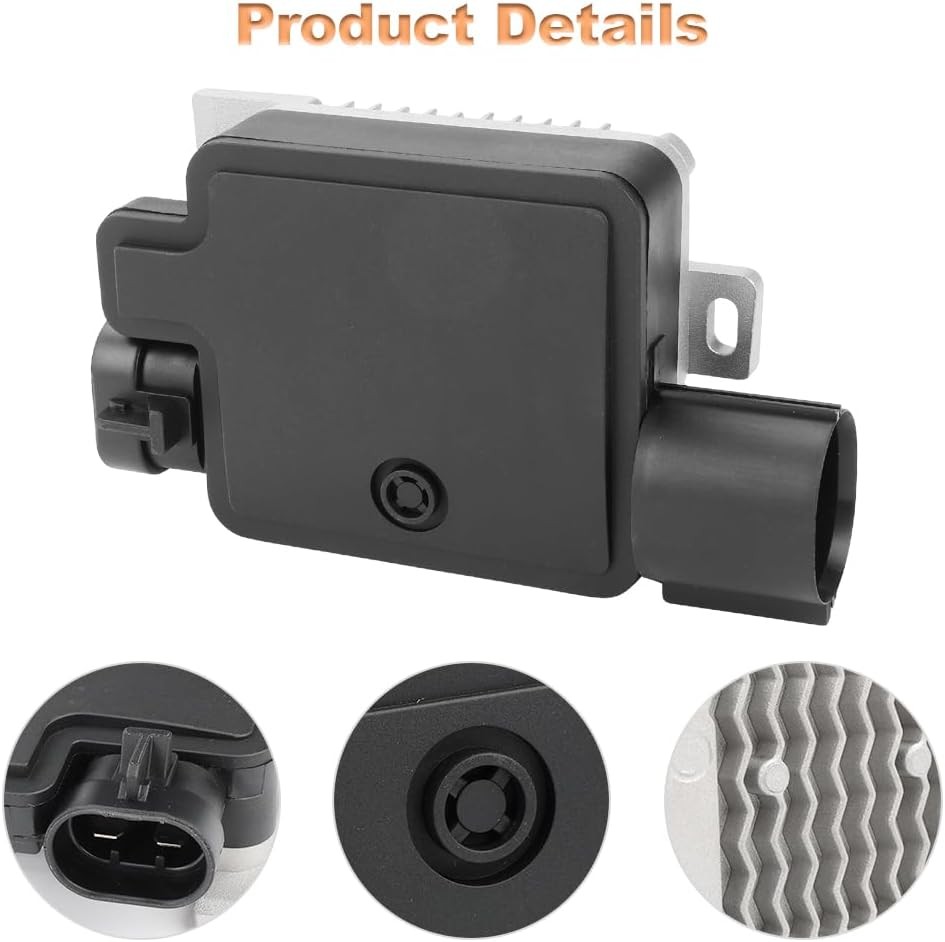 Engine Cooling Fan Control Module Compatible with 2007-2015 Flex Edge MKX 2006-2