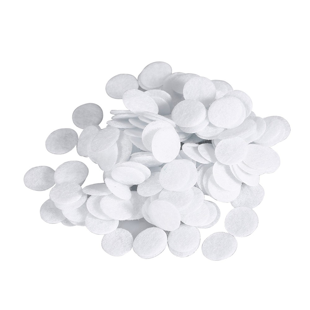 100pcs Cotton Filter Round Filtering Pads For Blackhead Removal Machine 40mm WT