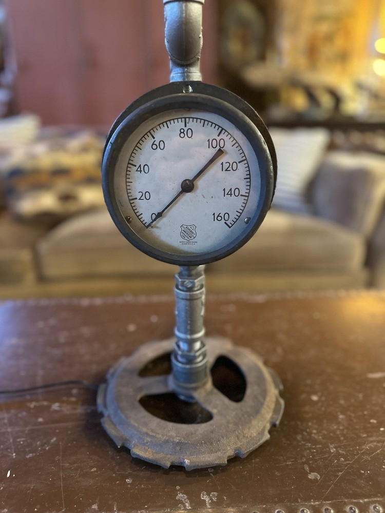 Industrial Salvage Steampunk Lamp