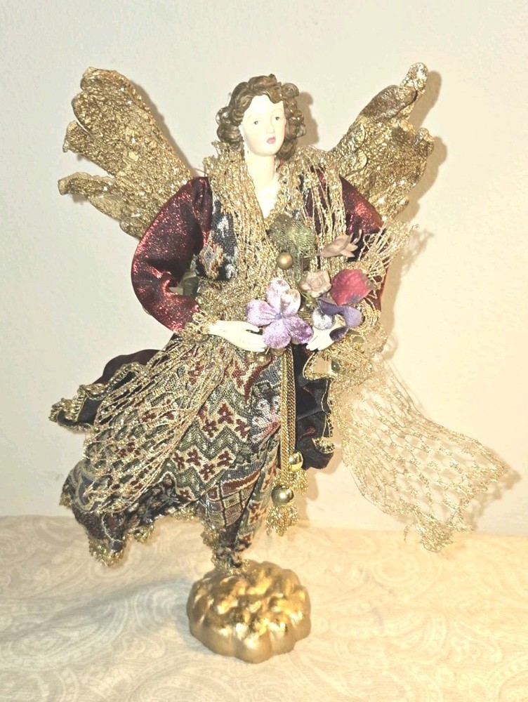 14" Old World Dancing Angel  by Winward Silks