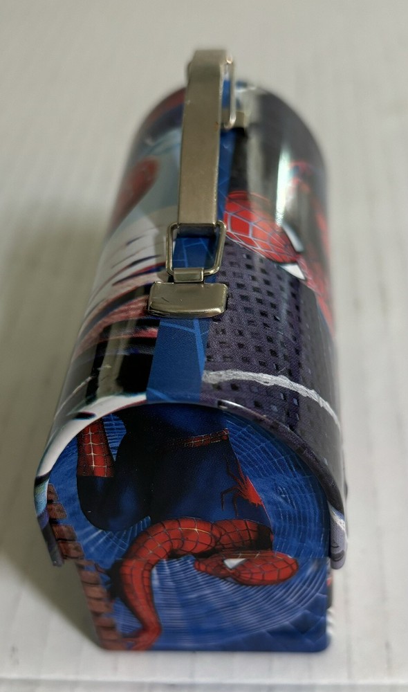 spiderman collectable tin box Marvel