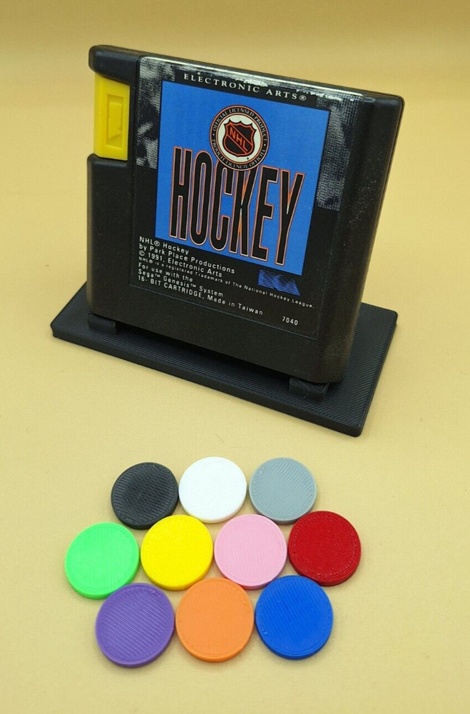 Handheld Console / Video Game Cartridge Display Stand, 3D Printed, Robust Ver