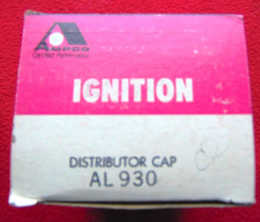 VINTAGE AMPCO IGNITION DISTRIBUTOR CAP ~ AL 930 ~ NEW IN BOX