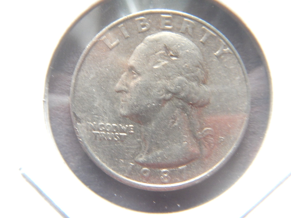 1987 (P) George Washington Quarter