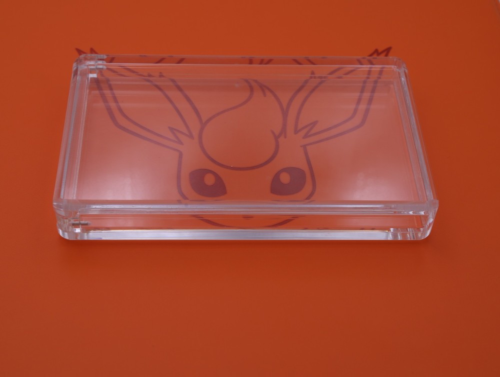 PSA Acrylic Magnetic Display Case With Graded Guard / Bumper Installed