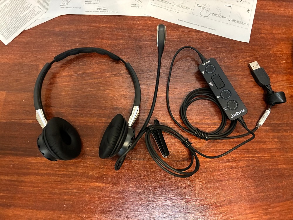 Jabra Biz 2400 II Headset USB