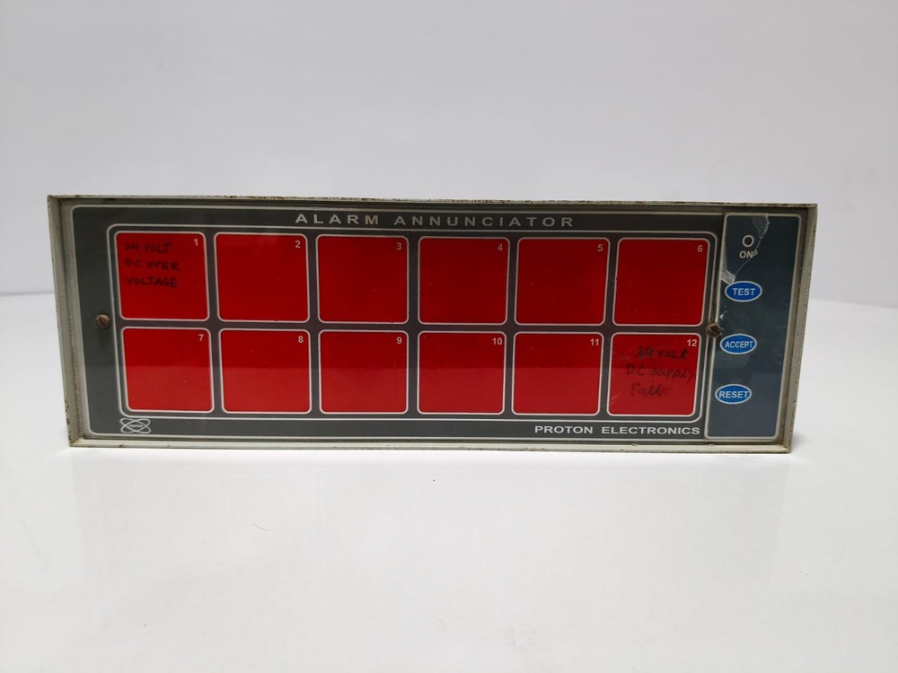 ALARM ANNUNCIATOR PROTON ELECTRONICS FRR FAST