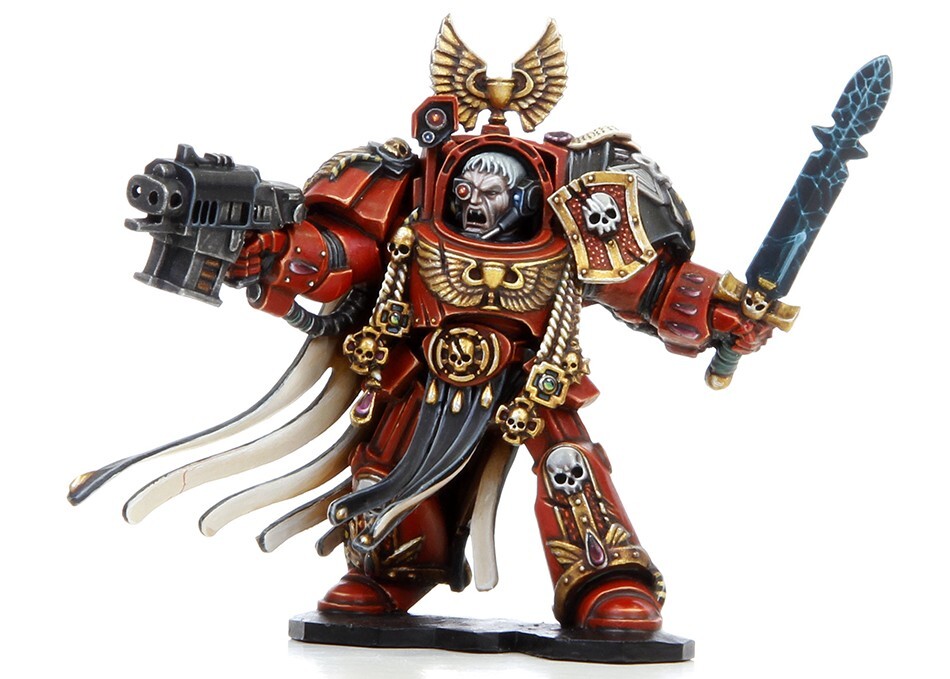 Warhammer 40k Space Hulk Terminator SERGEANT LORENZO Assembled OOP RARE