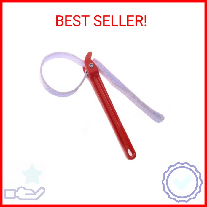 Maxsirui 12" Adjustable Nylon Strap Pipe Wrench Opener Disassembly Tool