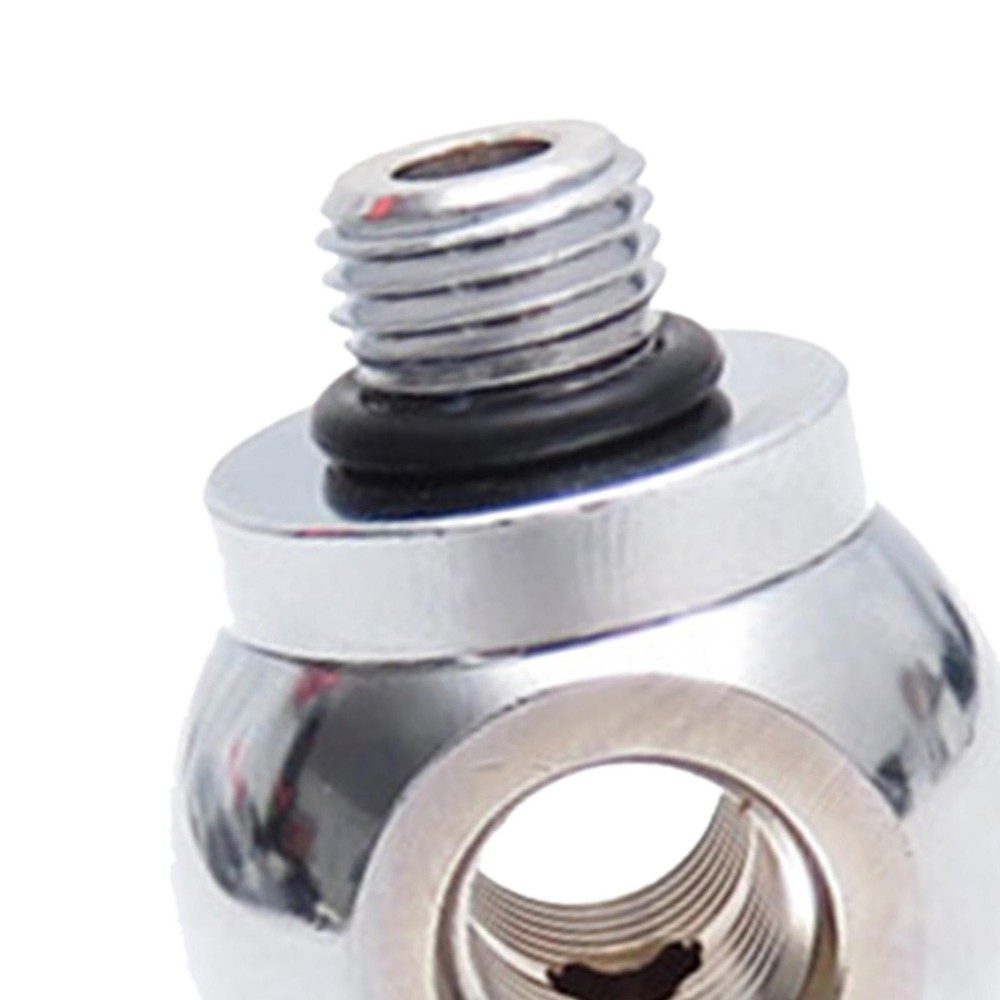 Diving Regulator Adapter Heavy Duty Chrome Plated Brass Threaded First Stage Low