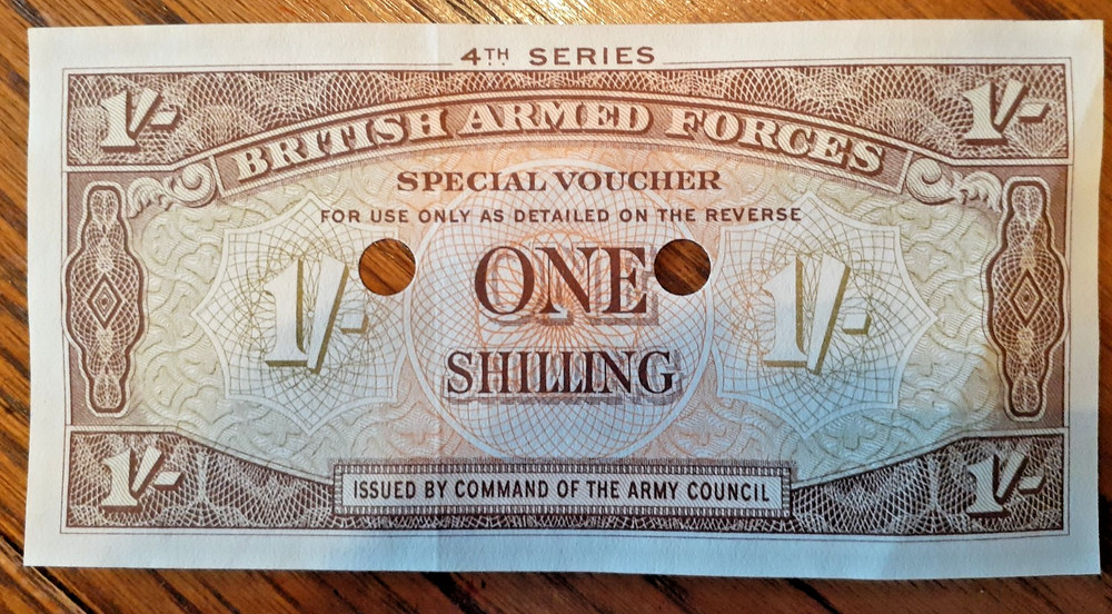 Great Britain - British Armed Forces 1 Shilling,