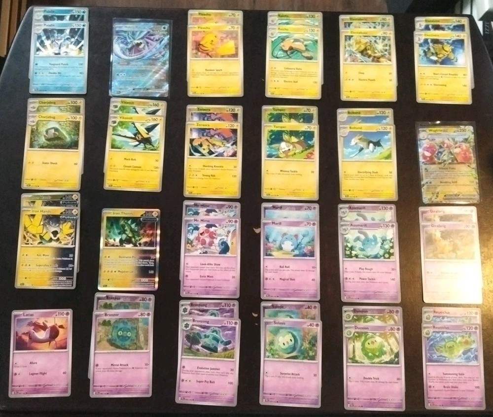 Pokemon Temporal Forces Near Complete Base Master Set- (28-RH/5-EX/7-AS Missing)
