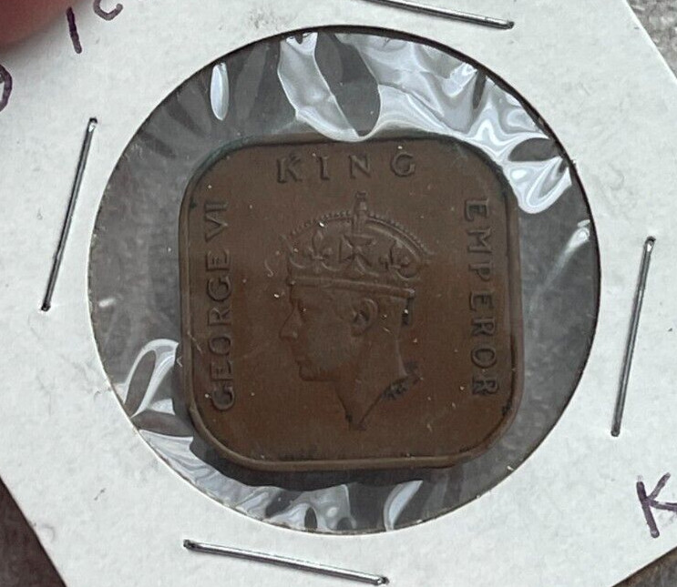 1939 Malaya 1 One Cent L2