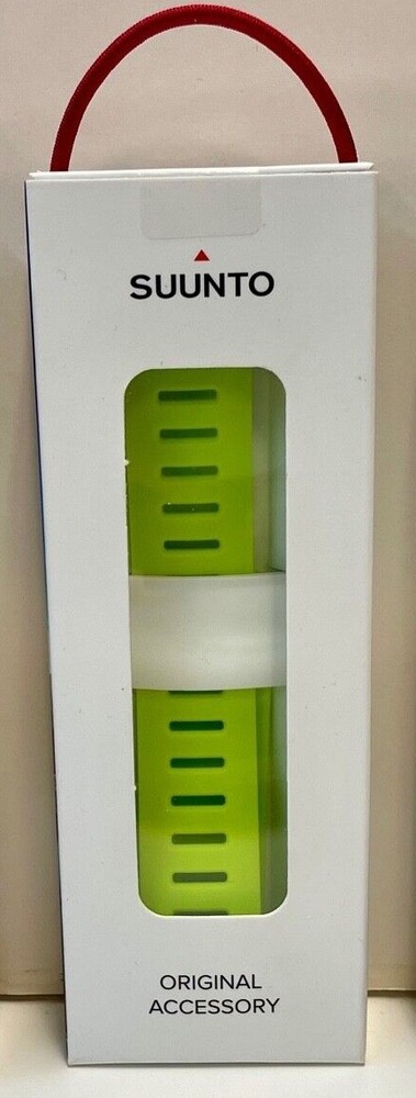 Suunto 24mm Dive 1 Silicone Extension Lime Strap