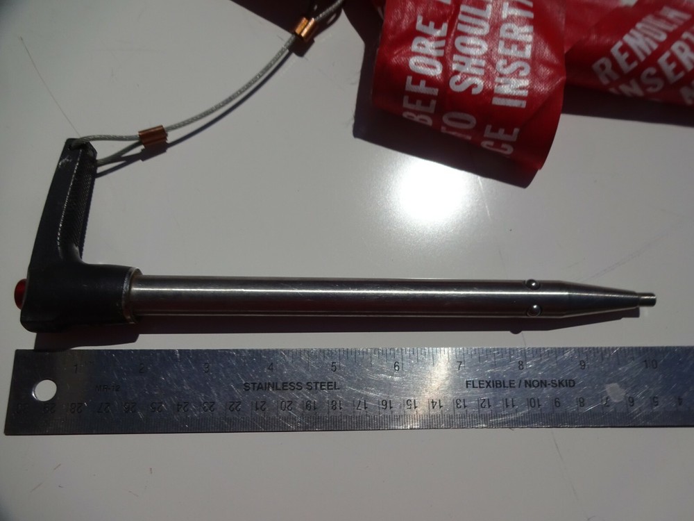 Vintage Aviation Pin with Banner-- Remove Before Flight--