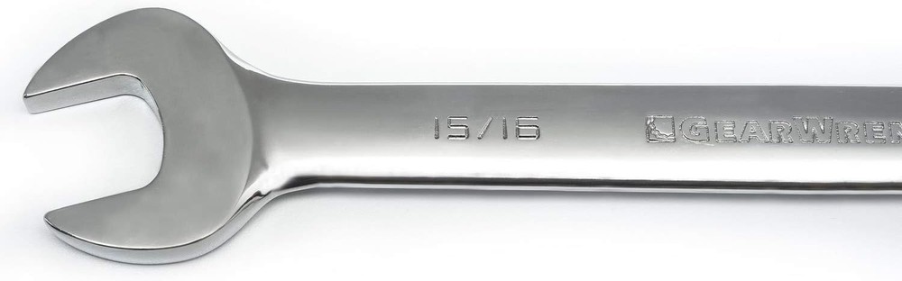 New 12 Pt. Ratcheting Combination Wrench 1-1/2 inch solid black