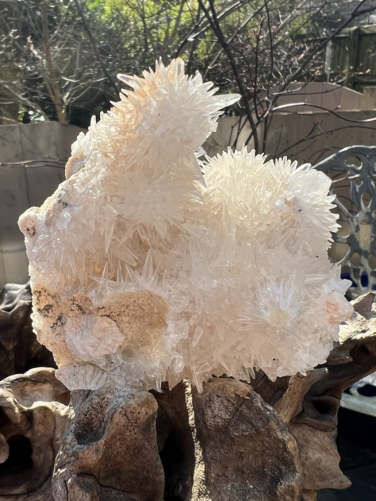 Calcite Spiky Cluster Patterns 244g 1