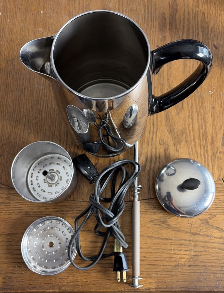 Farberware 142 SuperFast Automatic 12 Cup Coffee Percolator Vintage
