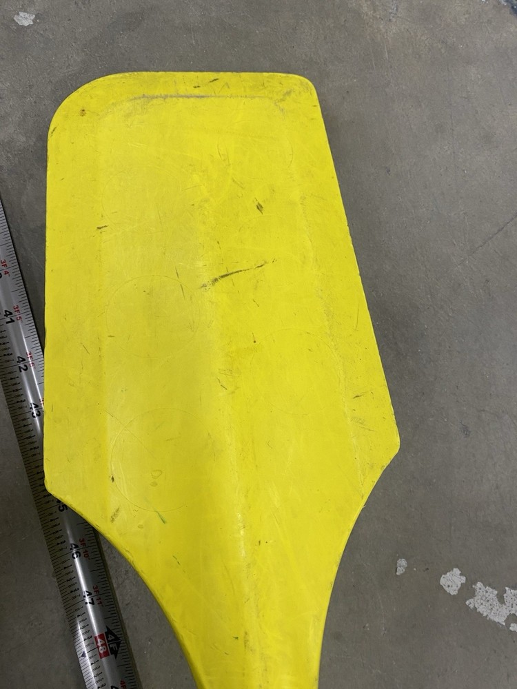 Remco 52 Inch Paddle Scraper Without Holes Yellow - Used