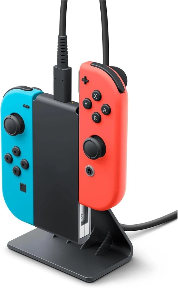 Joycon Charging Stand Two Way 2 Way Switch Joy Con Controller Charger Charg...